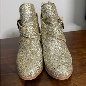 Very G champagne glitz 2” booties